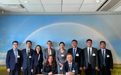 中国环境科学研究院院长李海生率团访问IVL并签署科技合作谅解备忘录